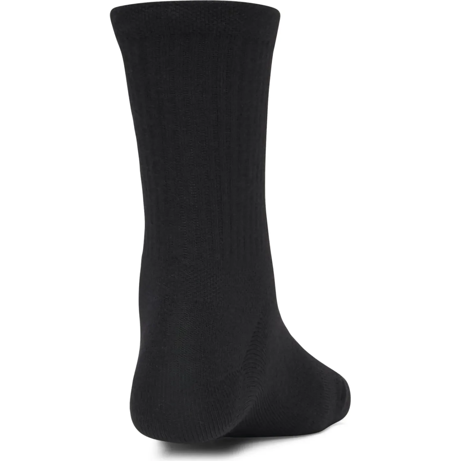Medias Under Armour Deportivas Mujer Essential Mid Crew - 3 Pares color negro | Platanitos
