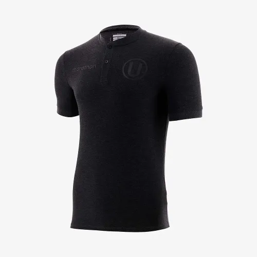 Polo Universitario Con Cuello Hombre Mao Universitario 2026 color negro | Platanitos