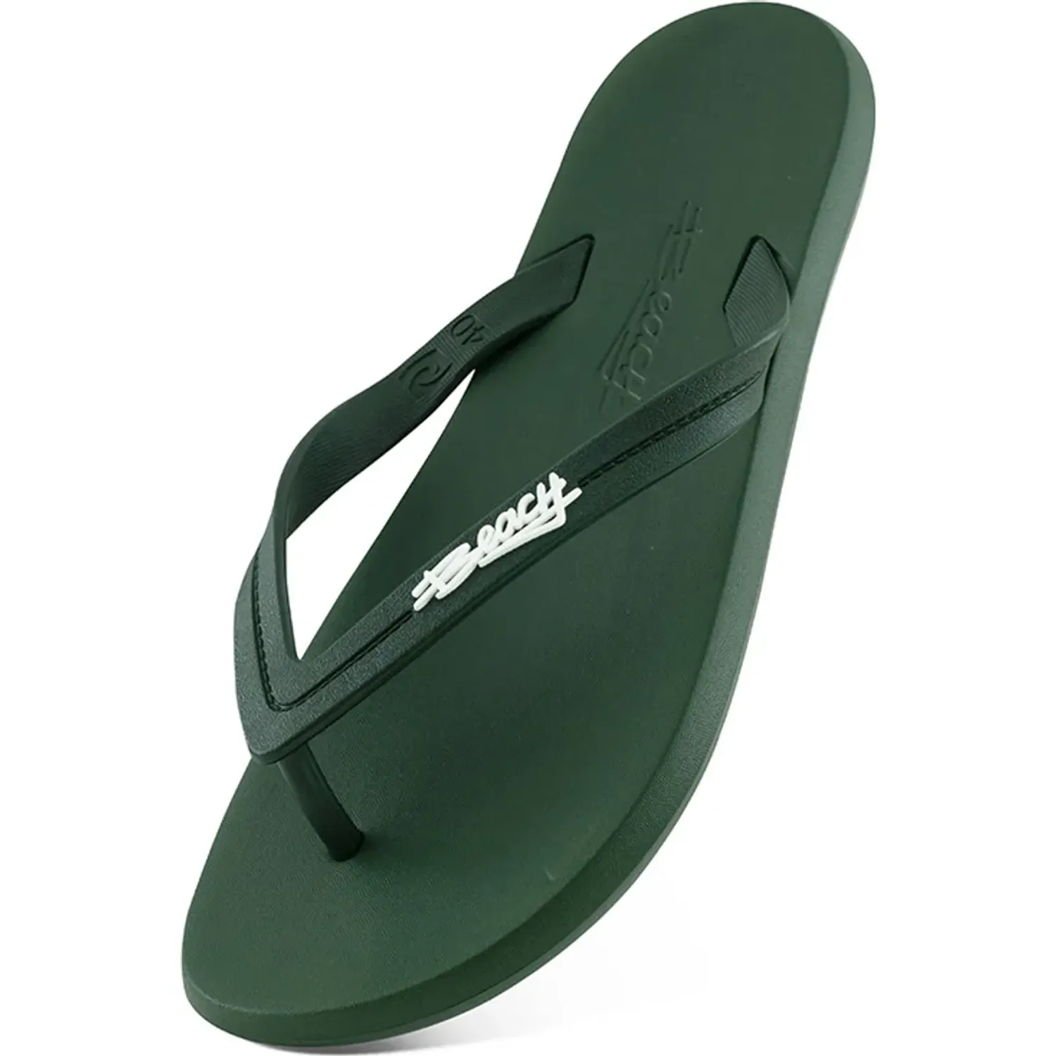 Sandalias Beach De Playa Eva Clasico color verde militar | Platanitos