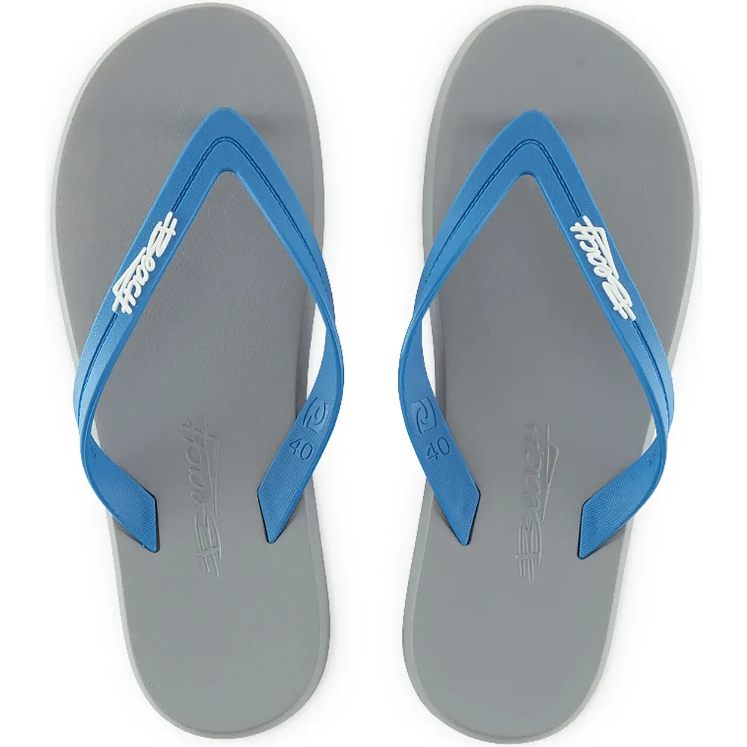 Sandalias Beach De Playa Eva Clasico color gris | Platanitos