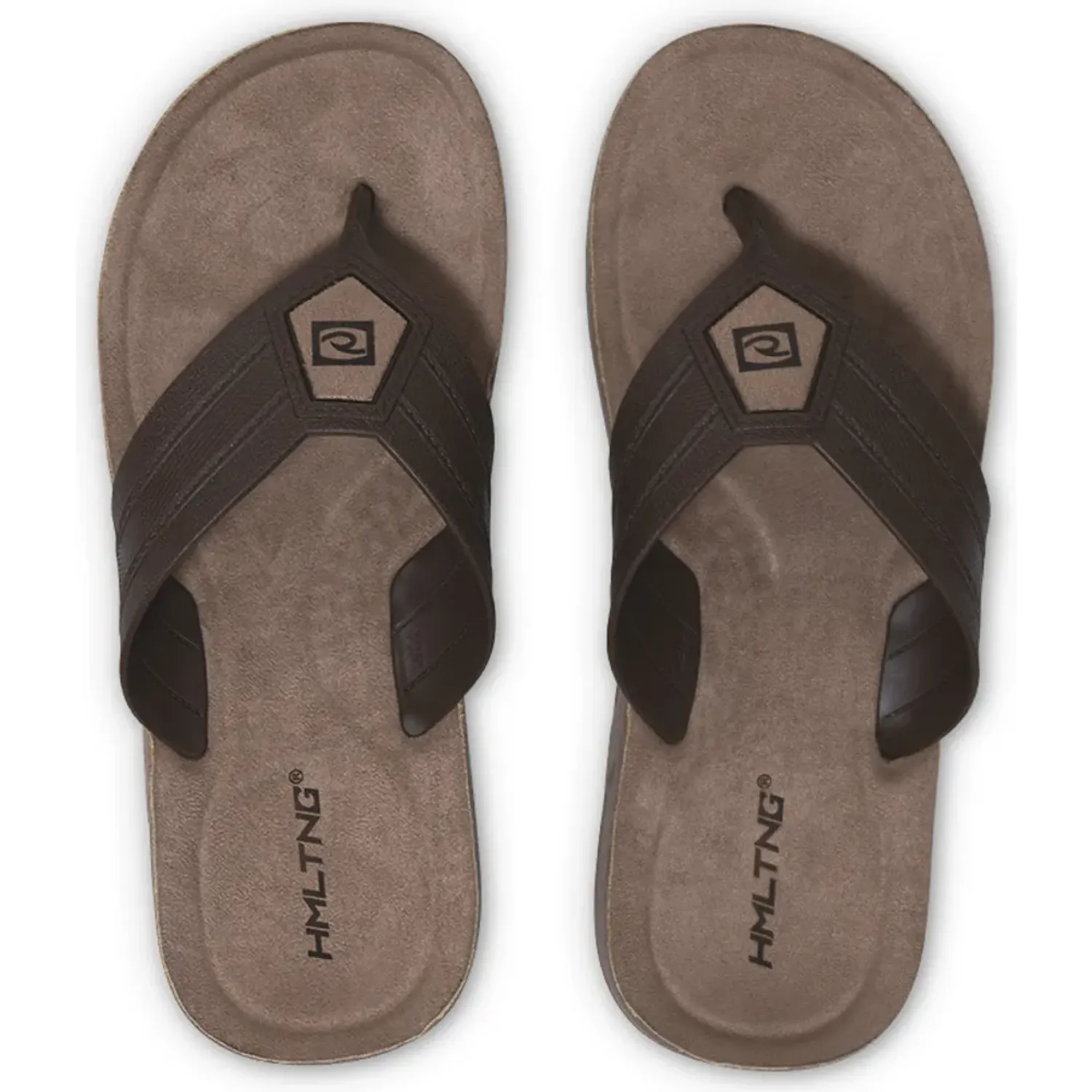 Sandalias Beach Playeras Hombre Liam color marron | Platanitos