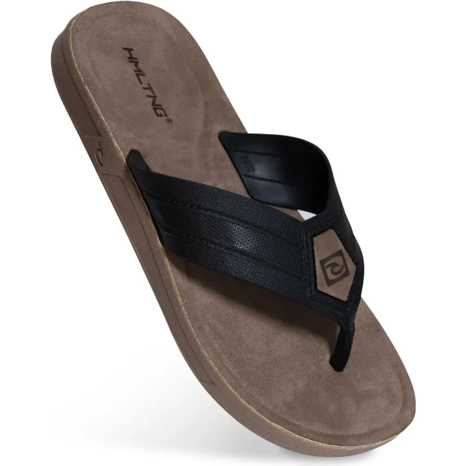 Sandalias Beach Playeras Hombre Liam color negro | Platanitos
