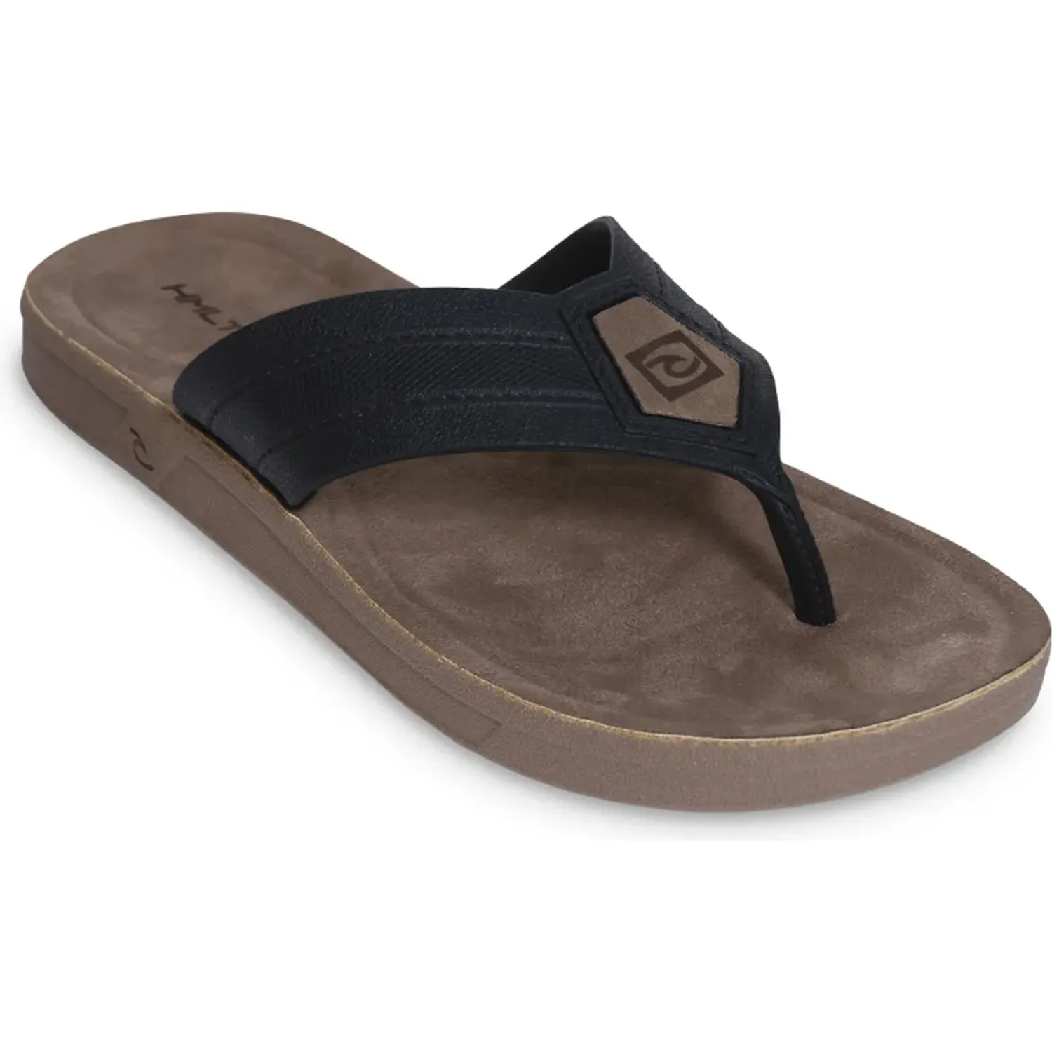 Sandalias Beach Playeras Hombre Liam color negro | Platanitos