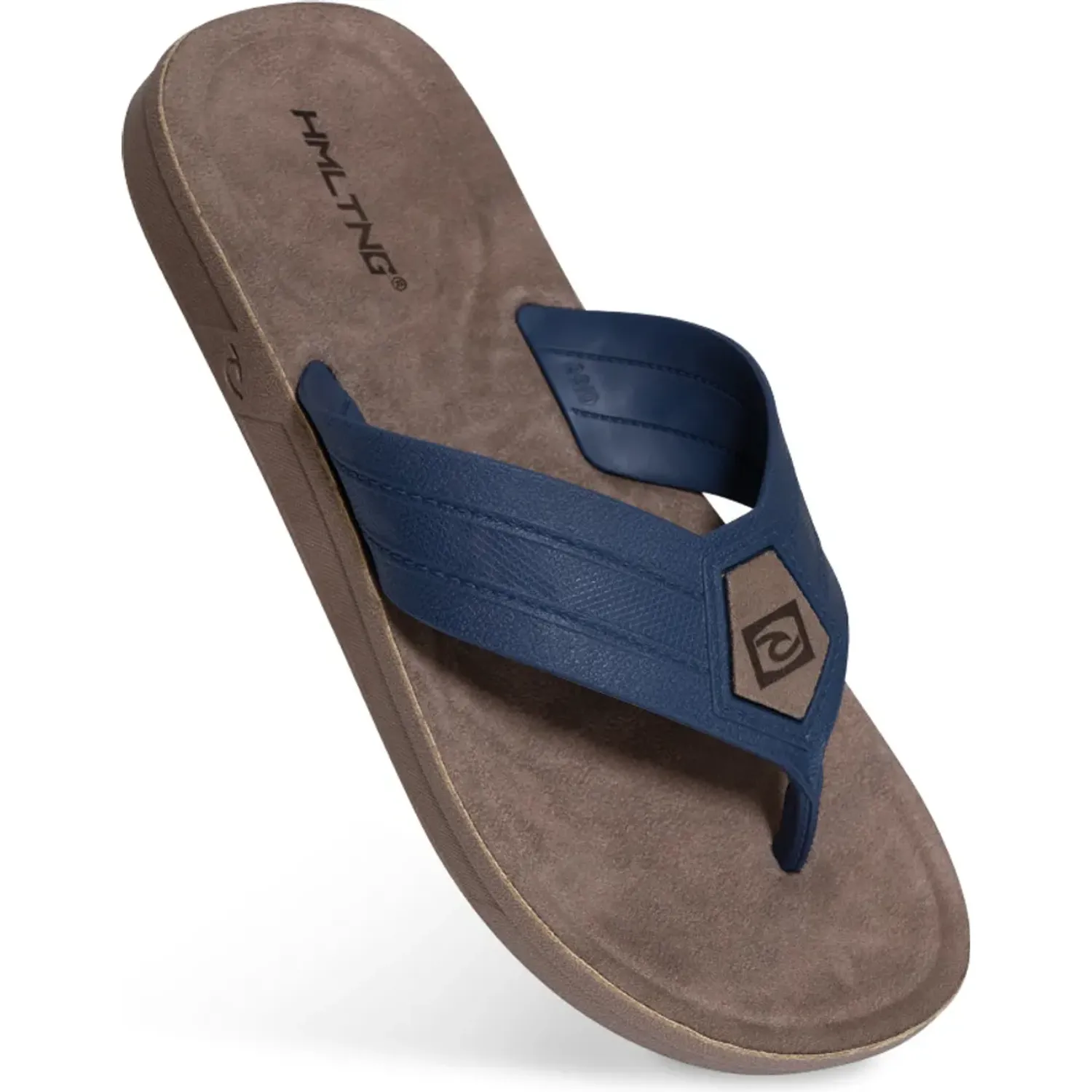 Sandalias Beach Playeras Hombre Liam color azul marino | Platanitos