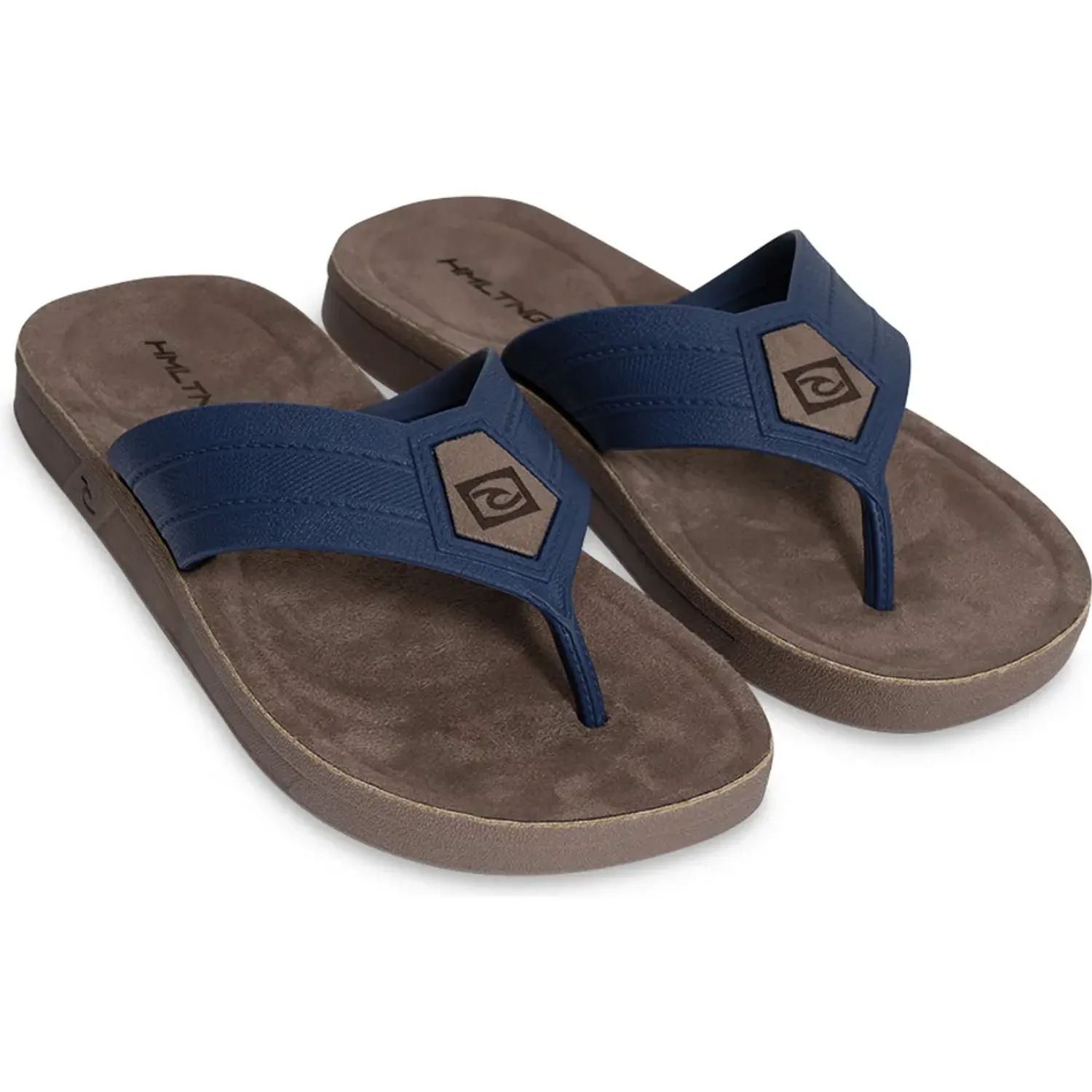 Sandalias Beach Playeras Hombre Liam color azul marino | Platanitos