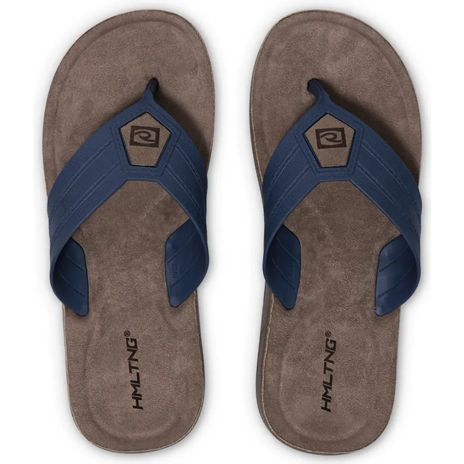 Sandalias Beach Playeras Hombre Liam color azul marino | Platanitos
