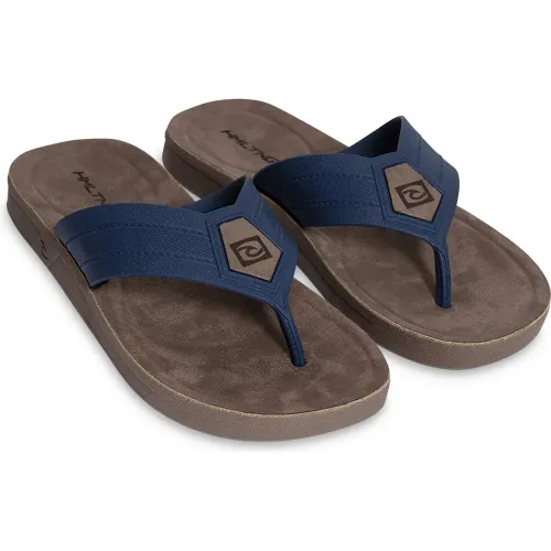 Sandalias Beach Playeras Hombre Liam color azul | Platanitos