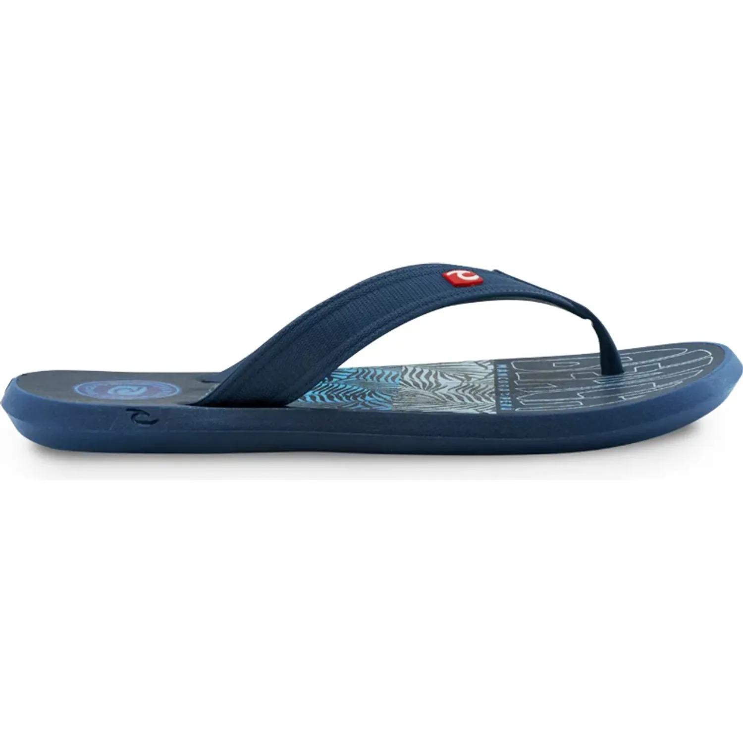 Sandalias Beach Playeras Hombre Makani color azul marino | Platanitos