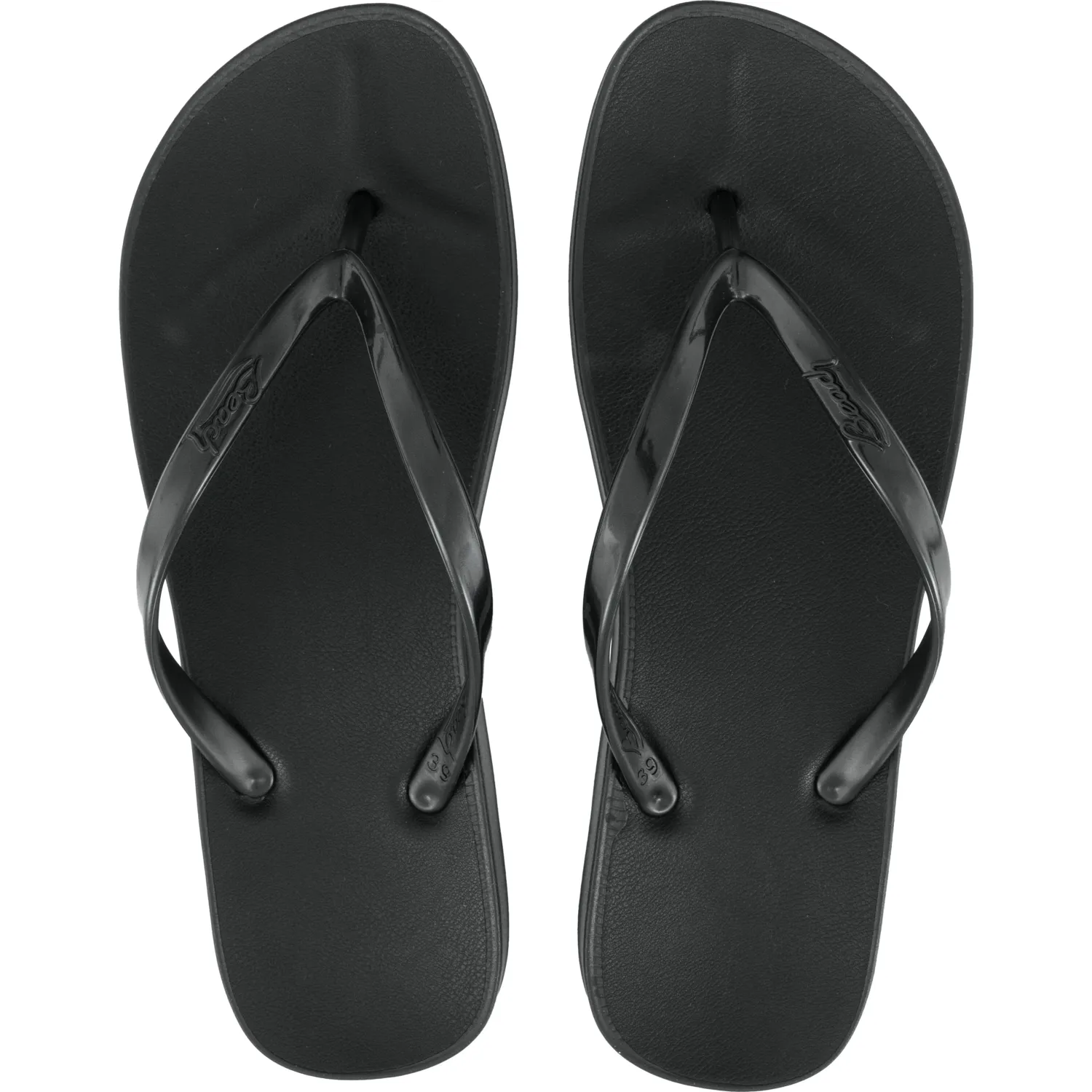 Sandalias Beach Playeras Mujer Anatomica color negro | Platanitos