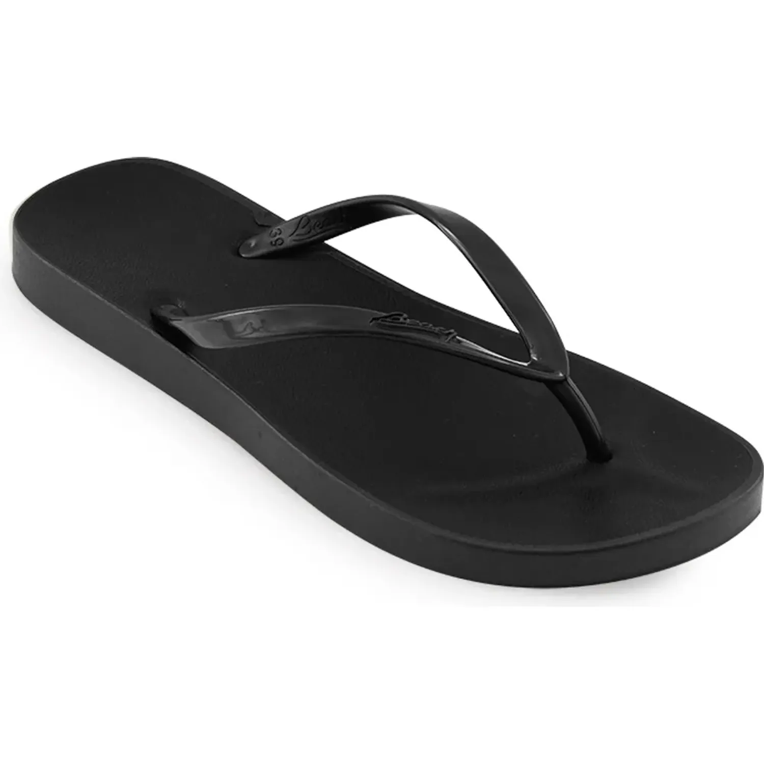 Sandalias Beach Playeras Mujer Anatomica color negro | Platanitos