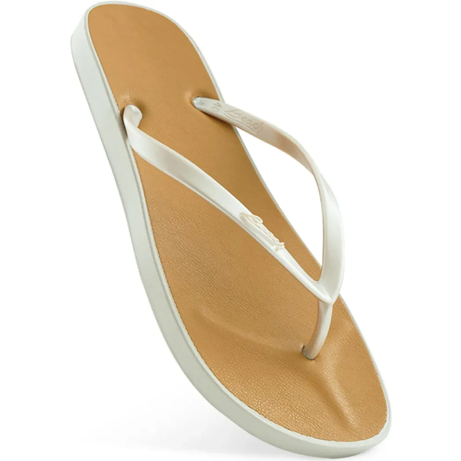 Sandalias Beach Playeras Mujer Anatomica color nude | Platanitos