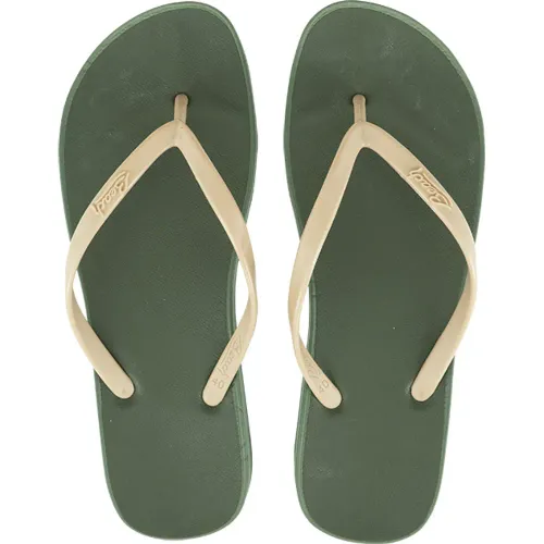 Sandalias Beach Playeras Mujer Anatomica color verde | Platanitos