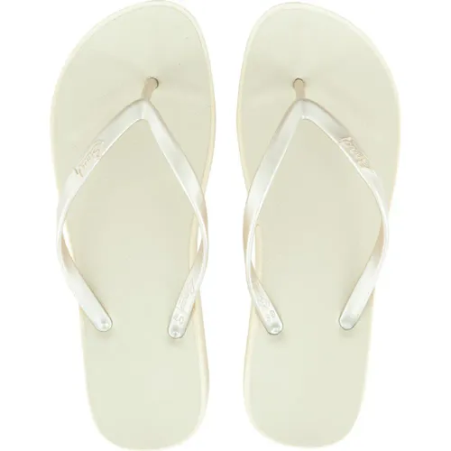 Sandalias Beach Playeras Mujer Anatomica color marfil | Platanitos