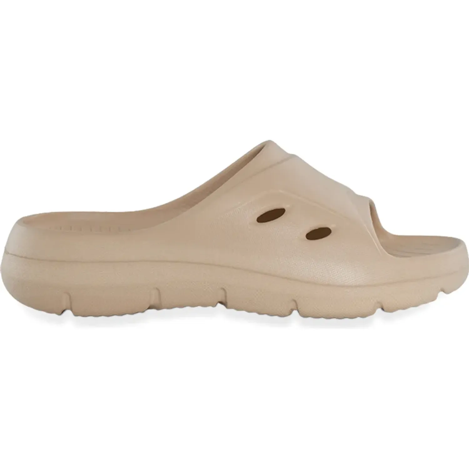 Sandalias Beach Unisex De Goma Eva Tractor color capuchino | Platanitos