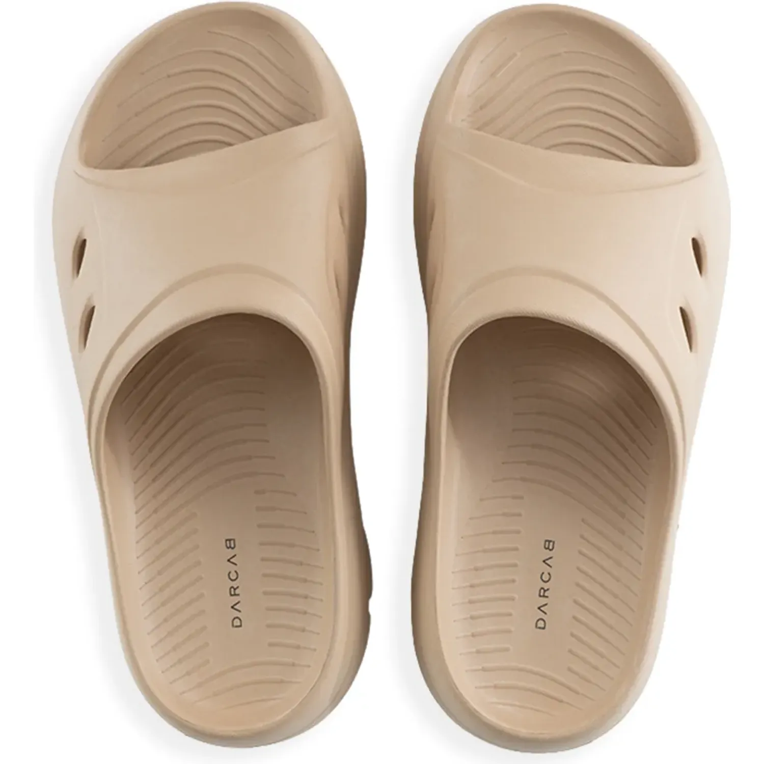 Sandalias Beach Unisex De Goma Eva Tractor color capuchino | Platanitos
