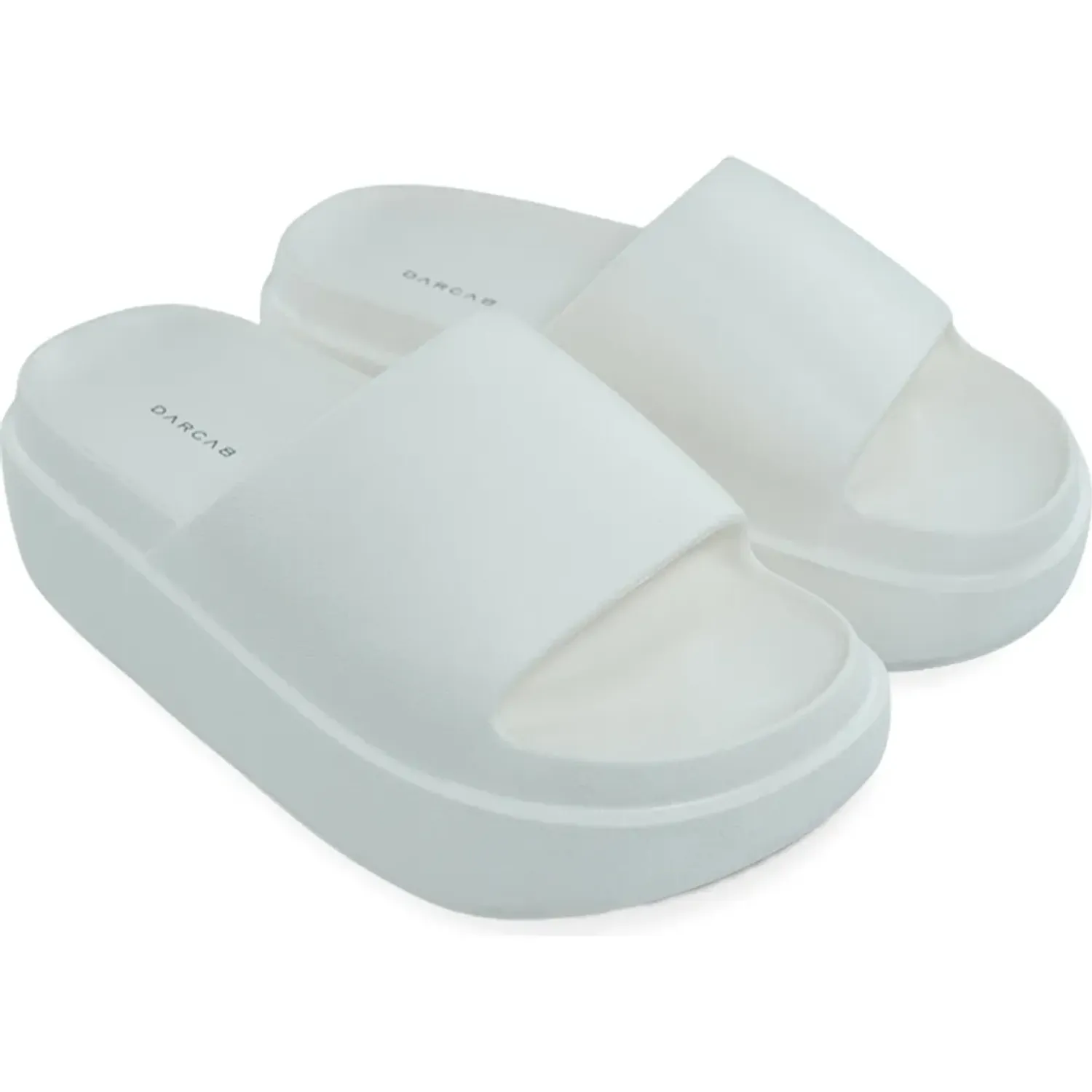 Sandalias Beach Mujer De Goma Eva Minerva color blanco perla | Platanitos