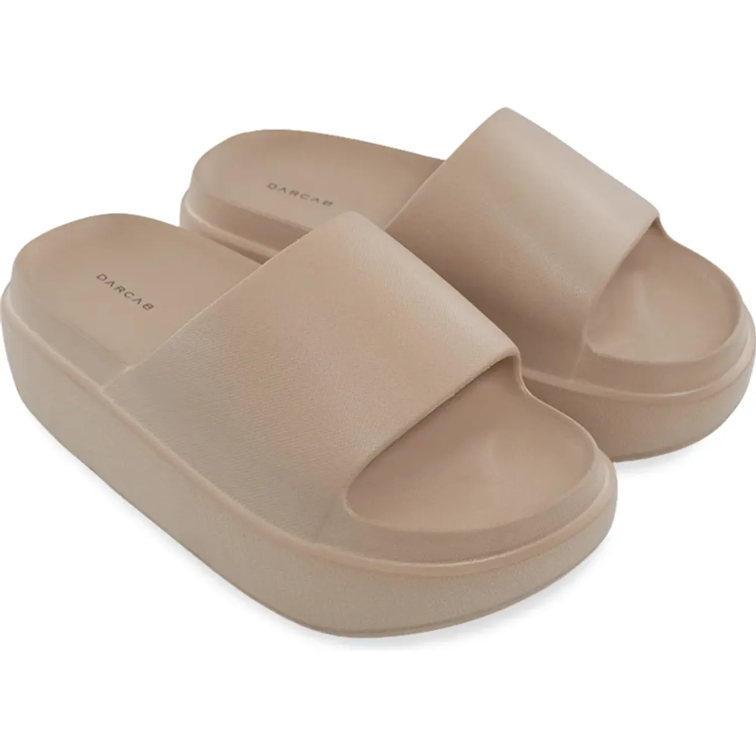 Sandalias Beach Mujer De Goma Eva Minerva color capuchino | Platanitos