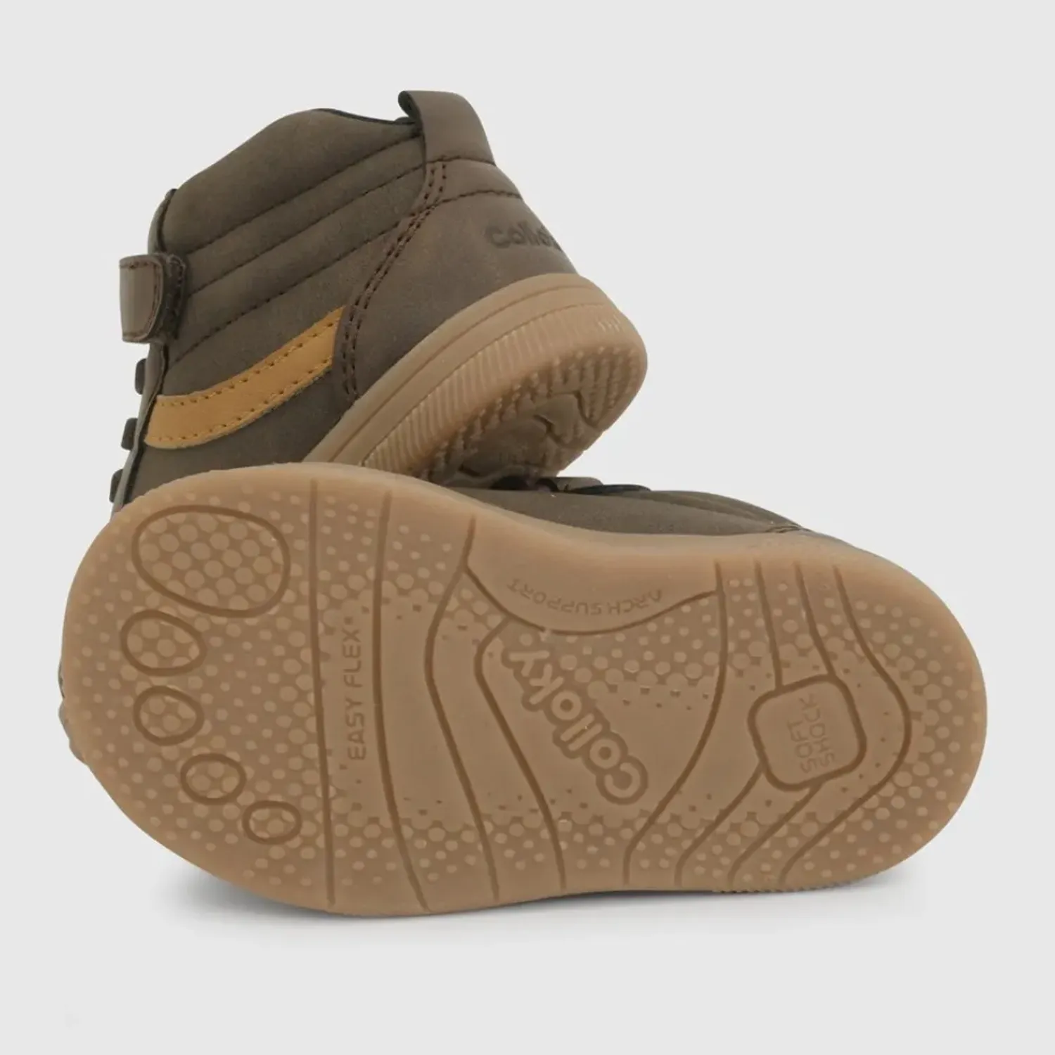 Zapatilla Colloky Niño Ppb 37070260i26 color cafe | Platanitos