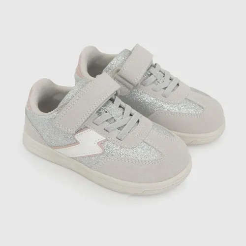 Zapatilla Colloky Niña Cg 47300208i26 color plateado | Platanitos