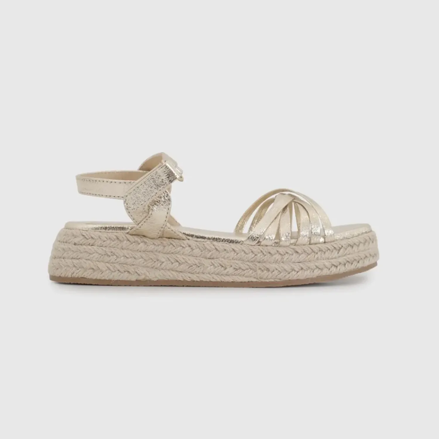 Sandalia Colloky Niña Kg 53380224v26 color dorado | Platanitos