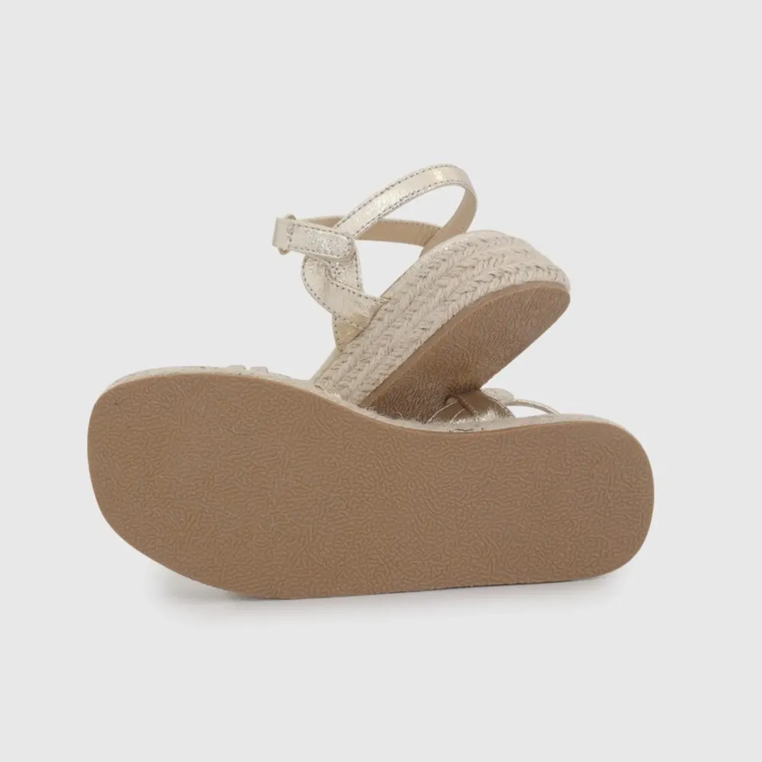 Sandalia Colloky Niña Kg 53380224v26 color dorado | Platanitos