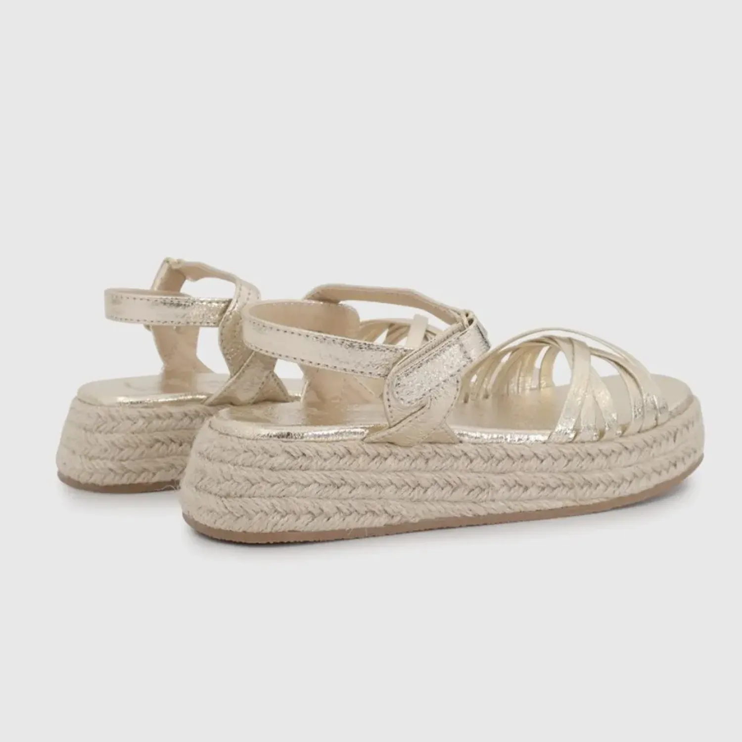 Sandalia Colloky Niña Kg 53380224v26 color dorado | Platanitos