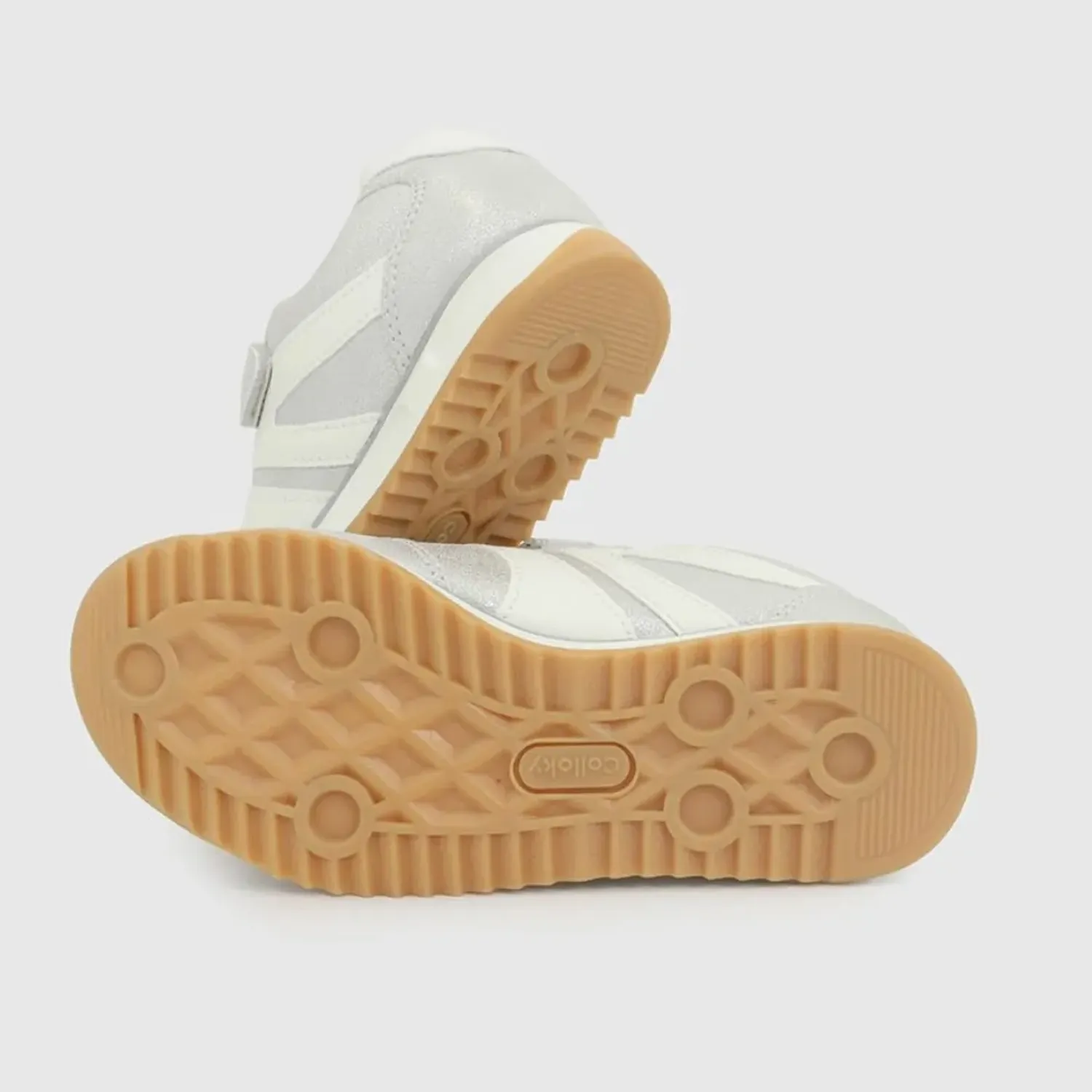 Colloky Zapatilla Colloky Niña Kg 57140208i26 color plateado | Platanitos