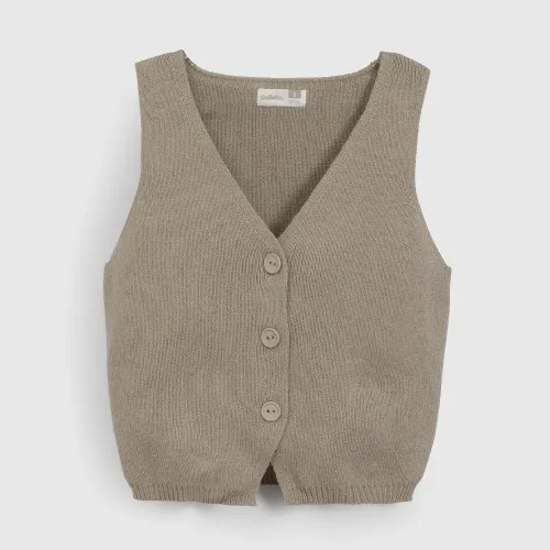 Chaleco Colloky Niña Kg Chla0492v26 color verde | Platanitos