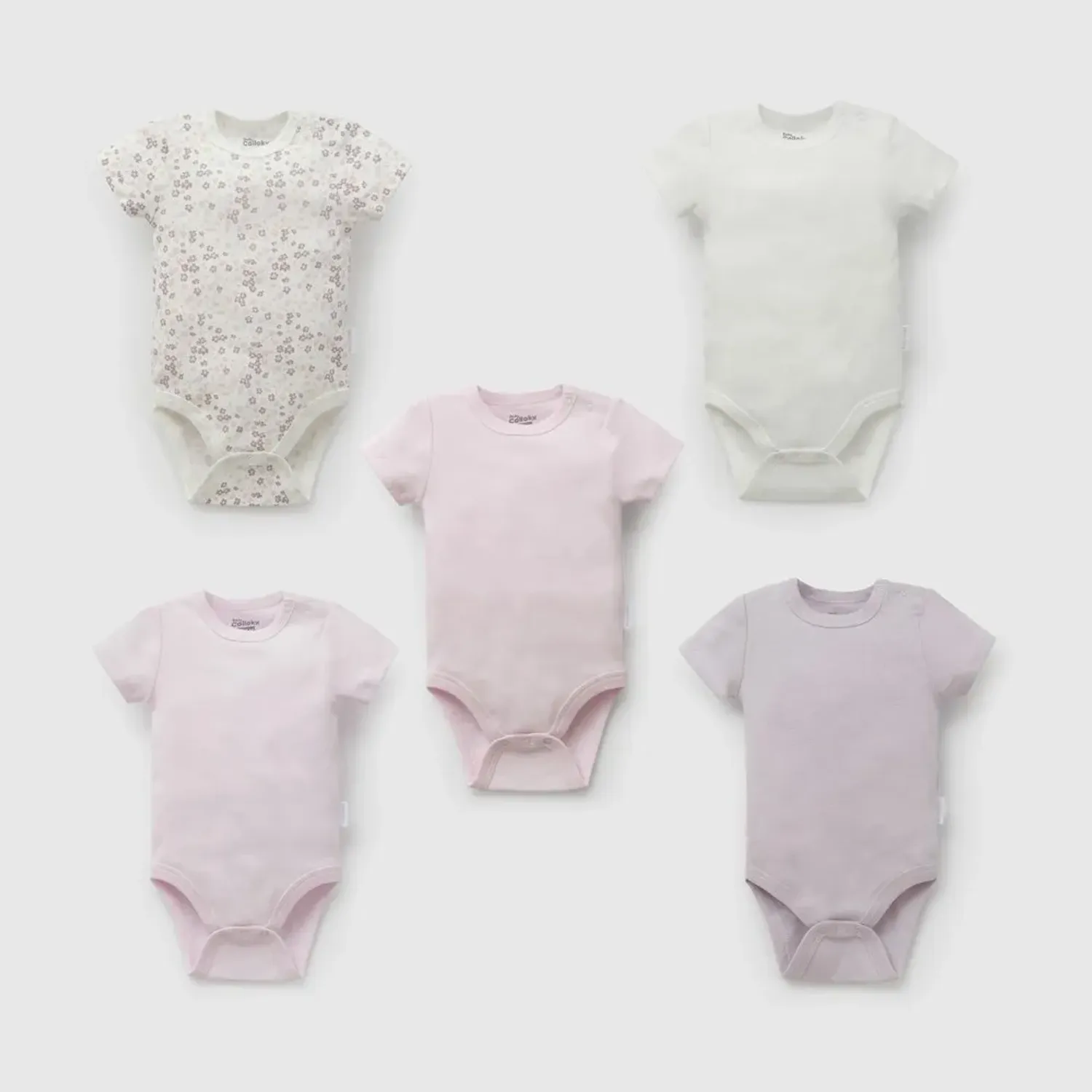Set Colloky De Body Bebita Nbg Stpu0615v26 color morado | Platanitos