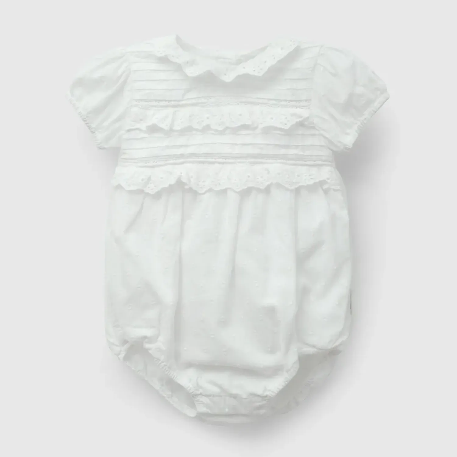 Body Colloky Bebita Nbg Byvl0210v26 color blanco | Platanitos