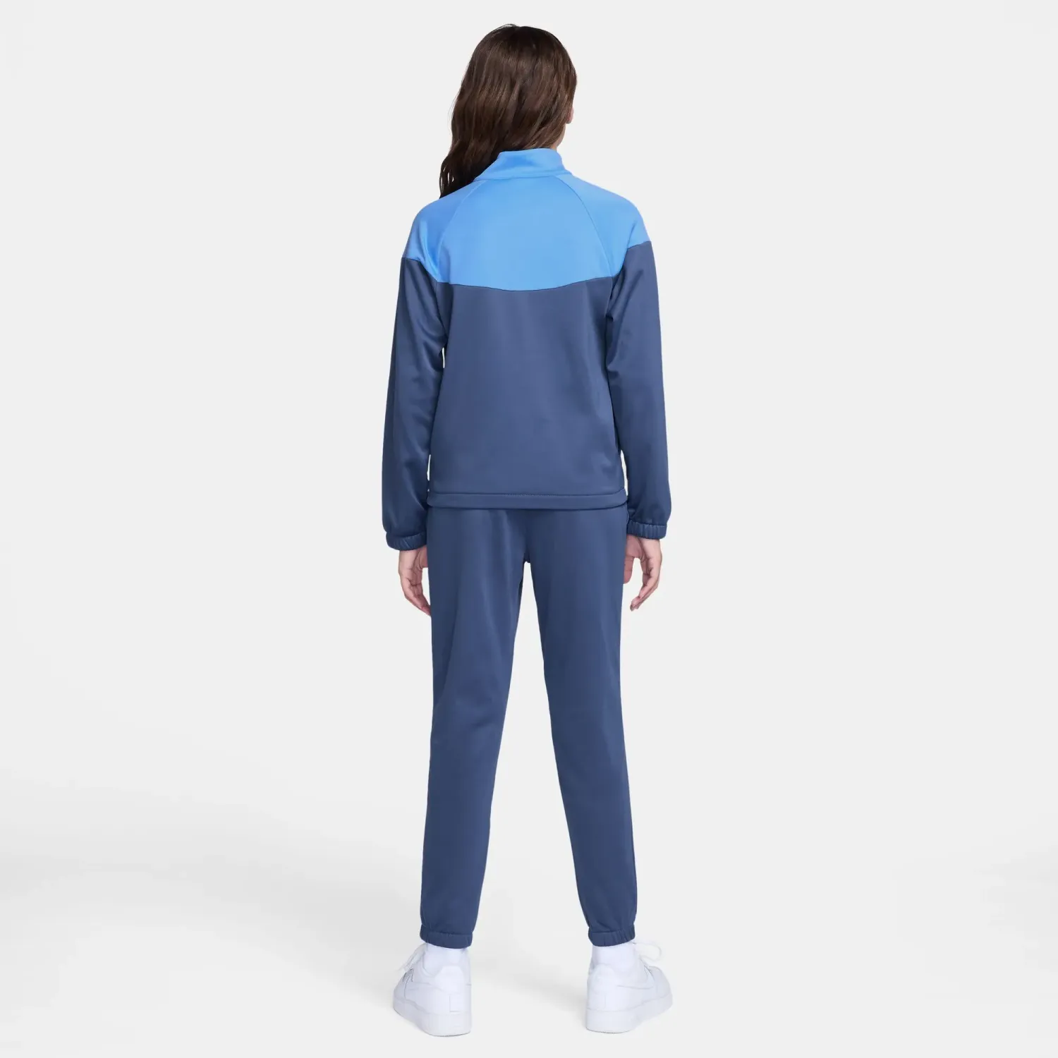 Conjunto Nike Sportswear Juvenil Dri-Fit Tracksuit color azul marino | Platanitos