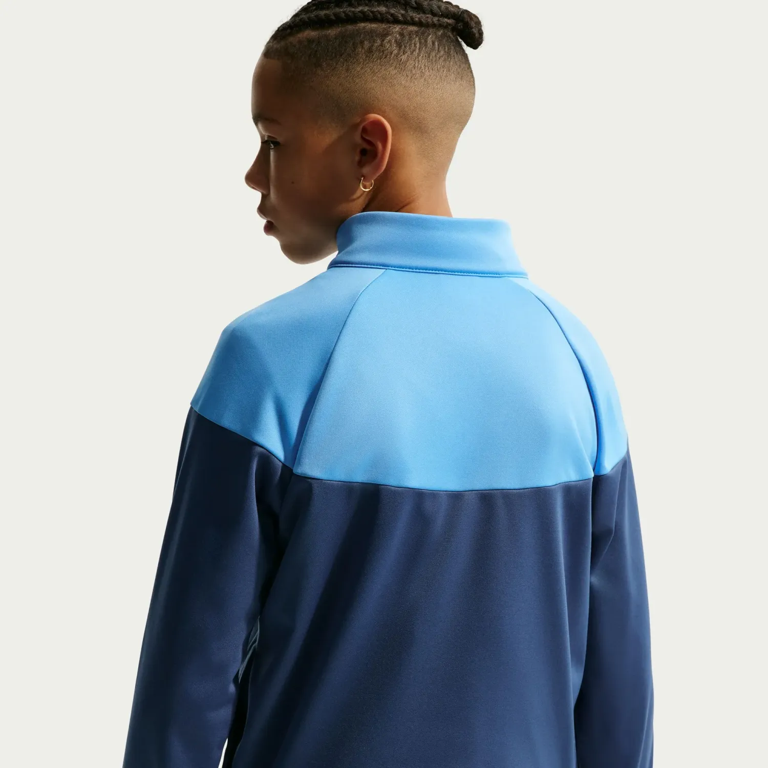 Conjunto Nike Sportswear Juvenil Dri-Fit Tracksuit color azul marino | Platanitos