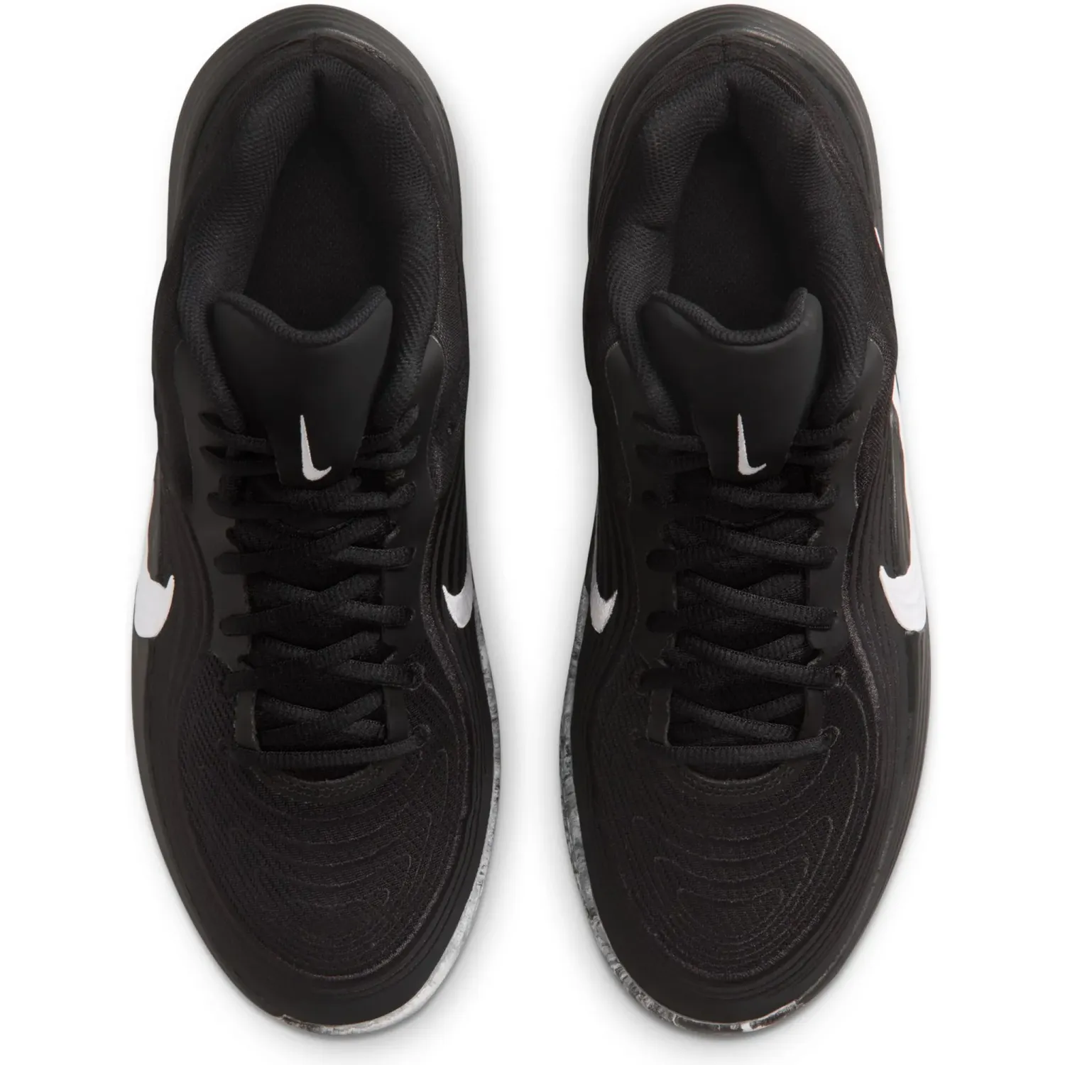 Zapatillas Nike De  Basquet Hombre Precision 8 Mid color negro | Platanitos