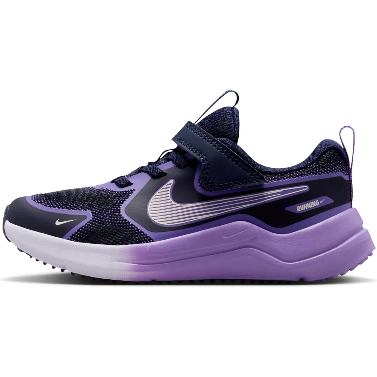Zapatillas Nike Urbanas Niños Cosmic Runner Swoosh Ps color azul oscuro | Platanitos