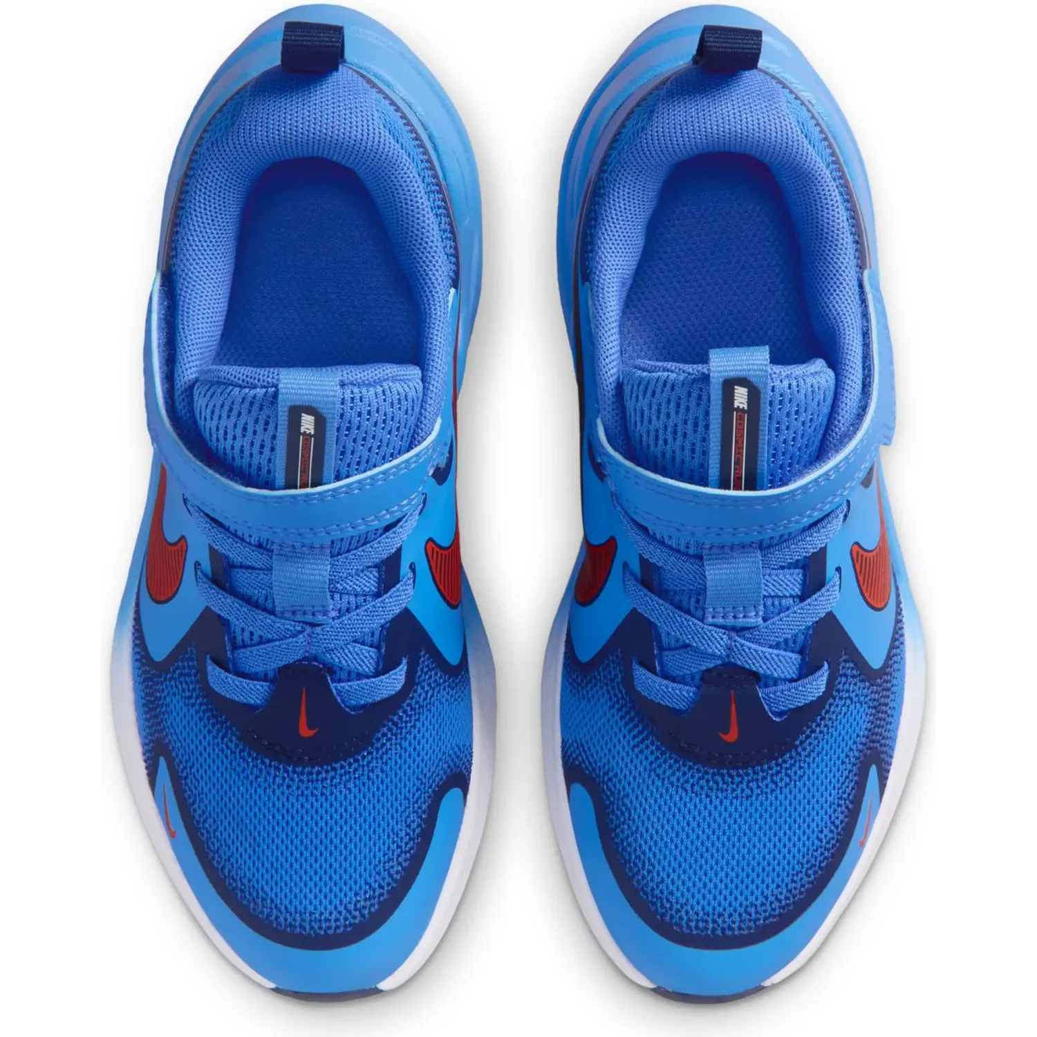 Zapatillas Nike Urbanas Niños Cosmic Runner Swoosh Ps color azul | Platanitos