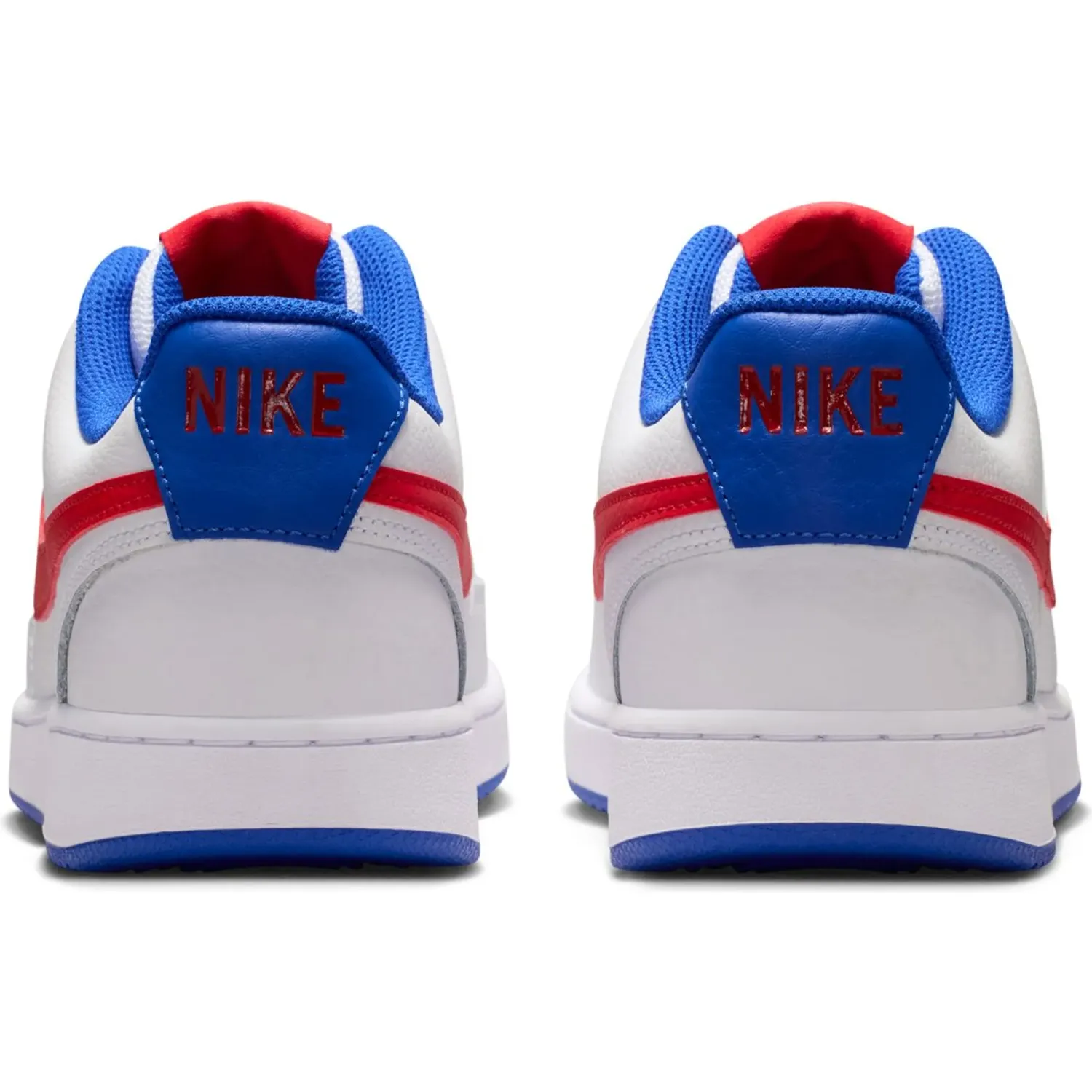 Zapatillas Nike Urbanas Hombre Court Vision Lo color blanco / rojo | Platanitos