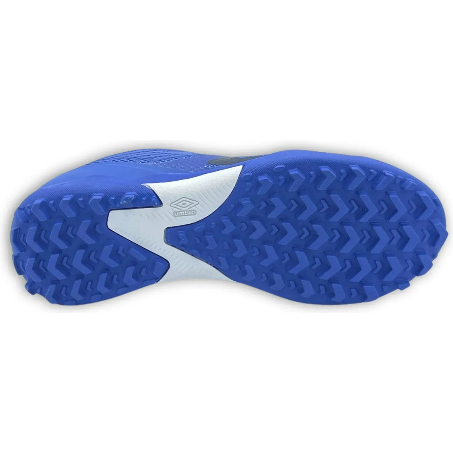 Zapatillas Umbro De Futbol Hombre Velocita Decima Team Tf color azulino / rojo | Platanitos