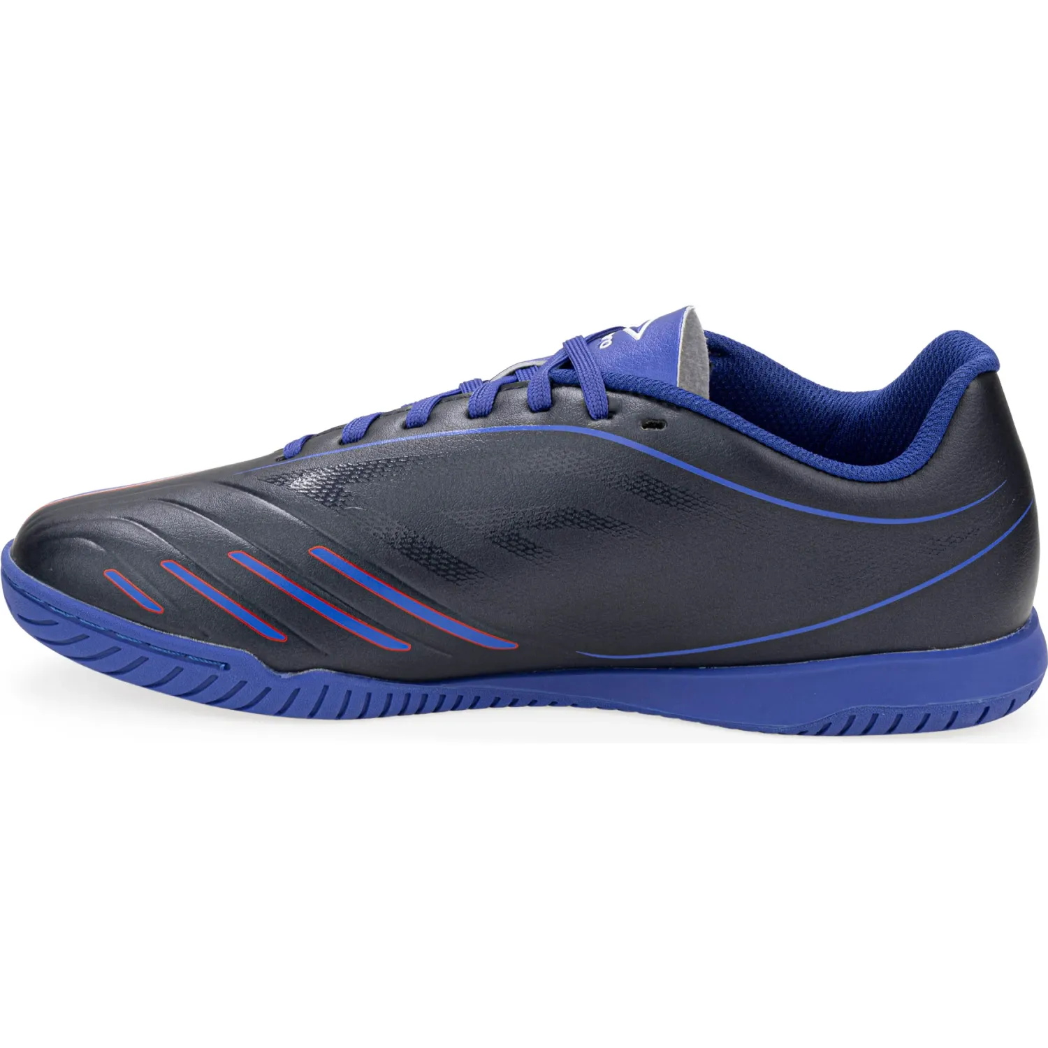 Zapatillas Umbro De Futbol Hombre Tocco Vi Squad Ic color negro / azulino | Platanitos