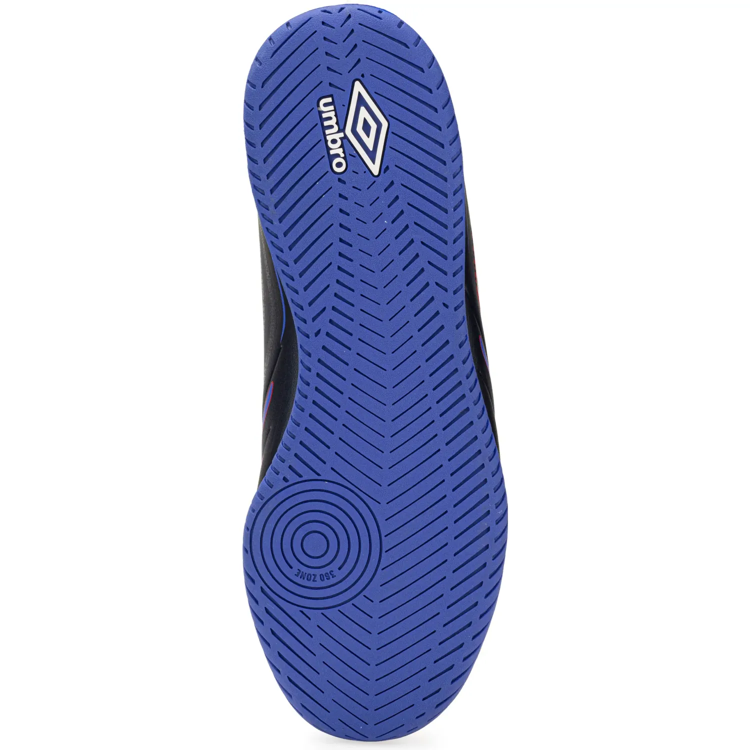 Zapatillas Umbro De Futbol Hombre Tocco Vi Squad Ic color negro / azulino | Platanitos