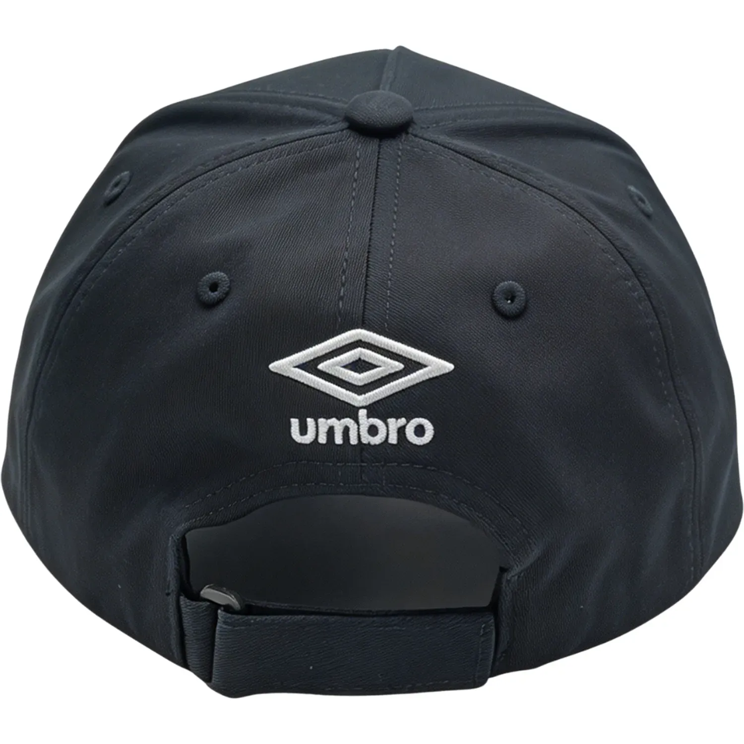 Gorro Umbro Deportivo Unisex Twill Baseballcap color negro / blanco | Platanitos