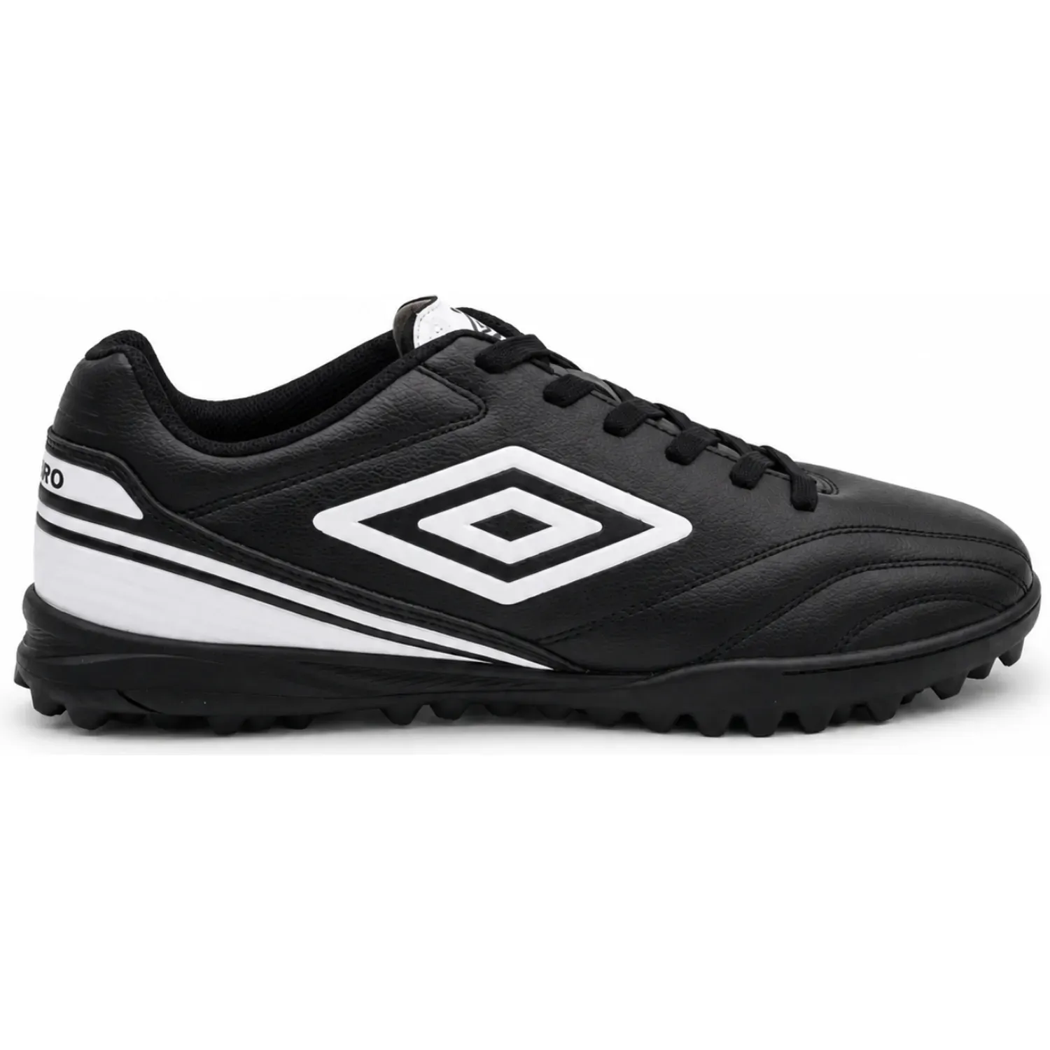 Zapatillas Umbro De Futbol Hombre Classico Xiv Lt Tf color negro / azulino | Platanitos