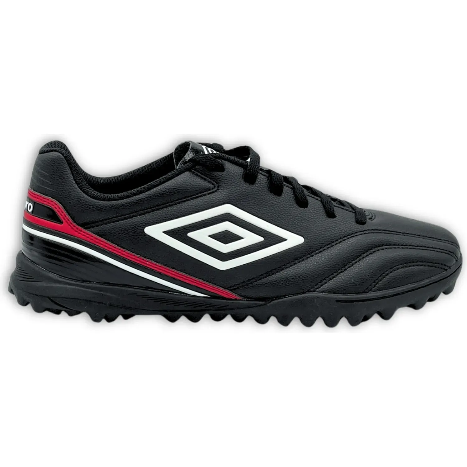 Umbro Zapatillas Umbro De Futbol Hombre Classico Xiv Lt Tf color negro / rojo | Platanitos