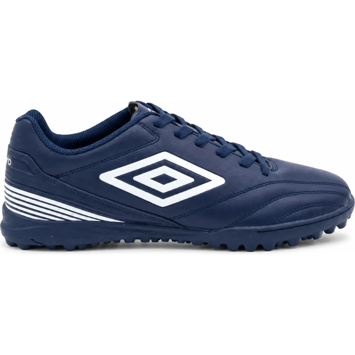Zapatillas Umbro De Futbol Hombre Classico Xiv Lt Tf color navy / blanco | Platanitos