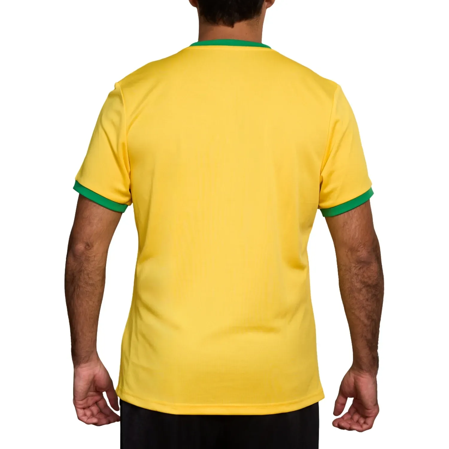 Camiseta Umbro Deportiva Hombre Futbol Tournament Jersey Ss Mens - Brasil color amarillo / verde | Platanitos