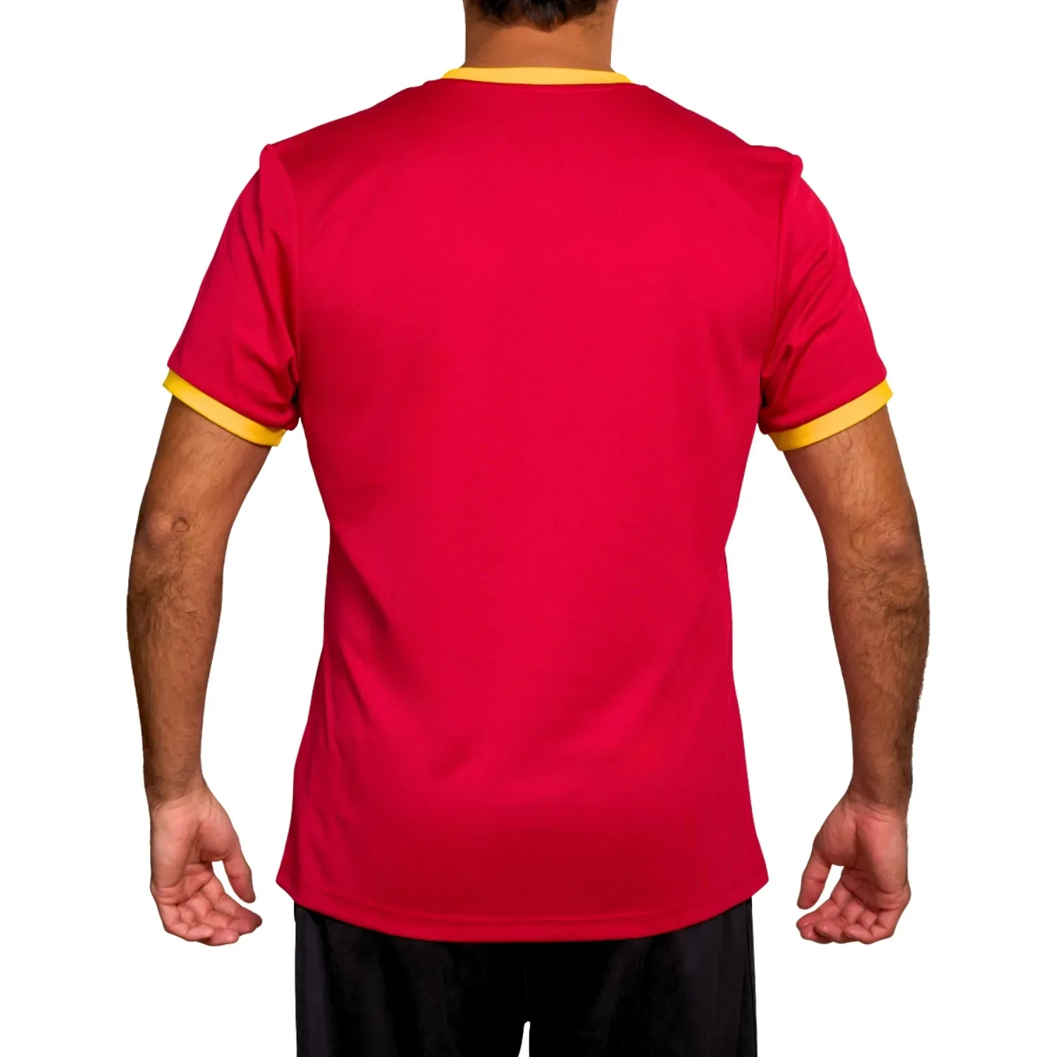 Camiseta Umbro Deportiva Hombre Futbol Tournament Jersey Ss Mens - España color rojo / amarillo | Platanitos