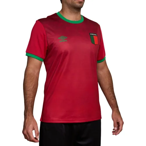 Umbro Camiseta Deportiva Hombre Futbol Tournament Jersey Ss Mens - Portugal