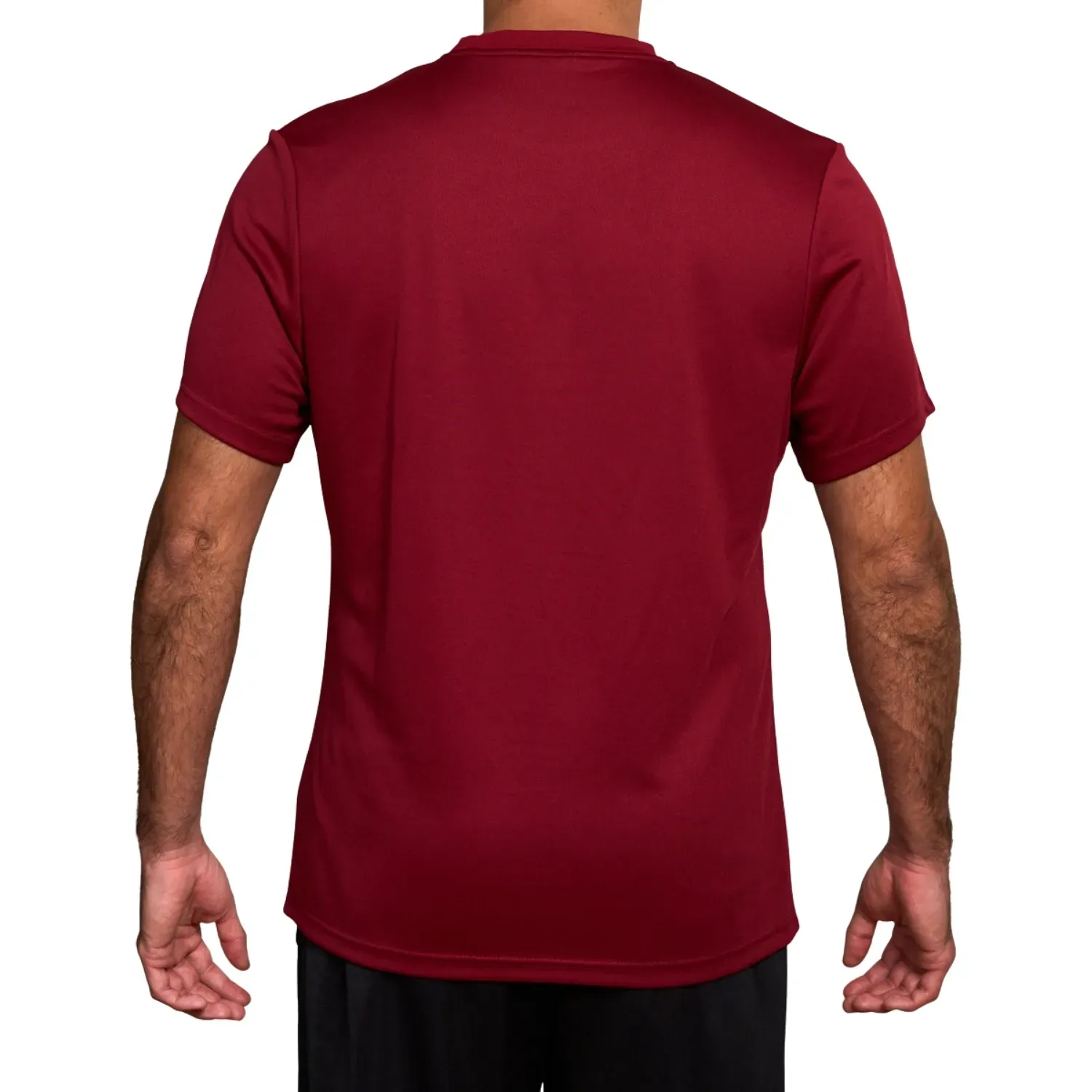 Camiseta Umbro Deportiva Hombre Futbol Team Jersey Ss color vino / gris | Platanitos