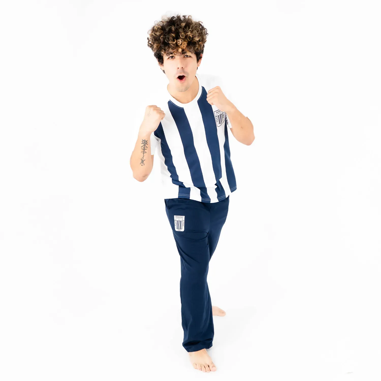Kayser Pijama Kayser Jovencito Alianza Lima Al77.001-Azuj color azul | Platanitos