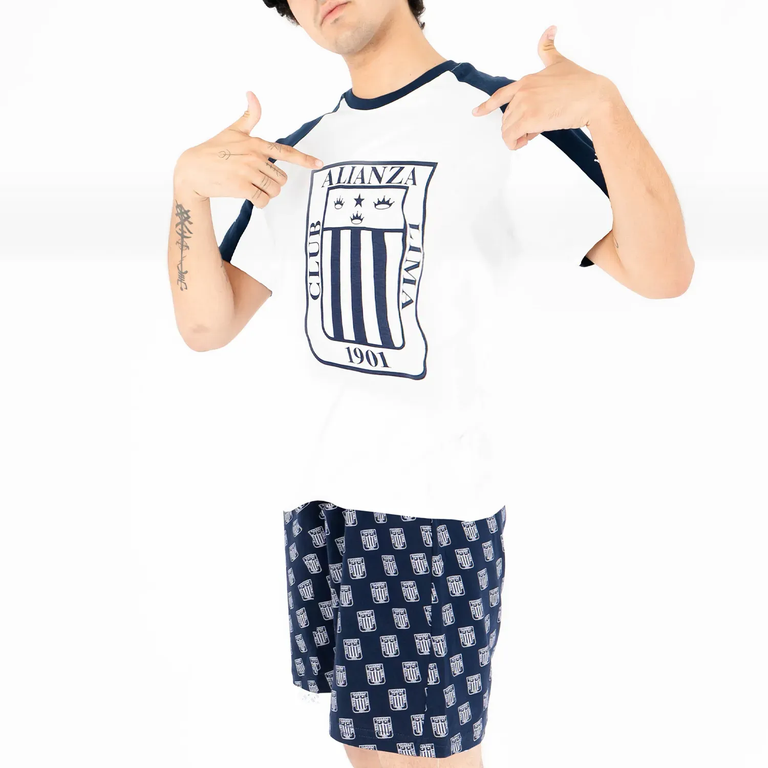 Kayser Pijama Kayser Jovencito Alianza Lima Al77.002-Azuj color azul | Platanitos