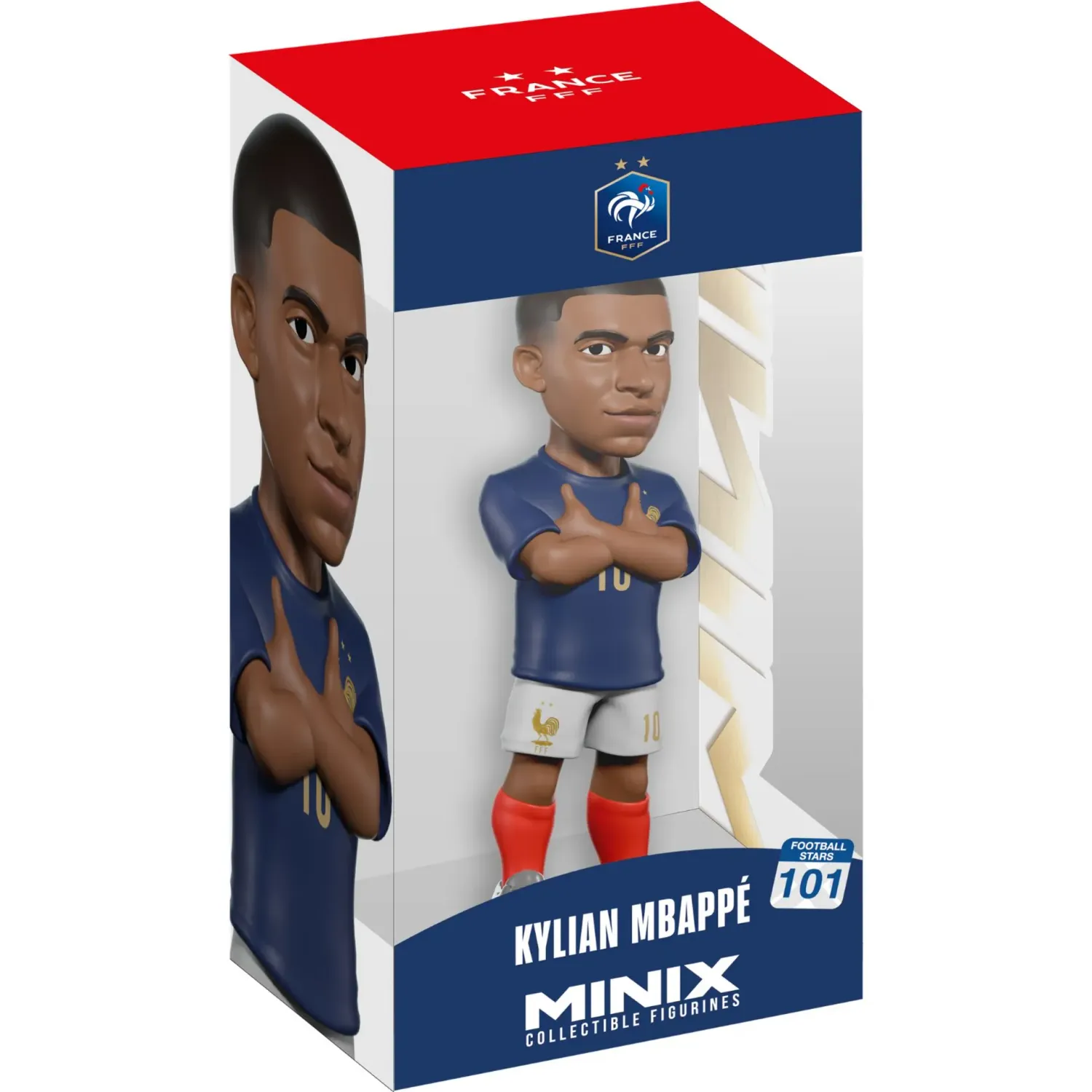 Estrellas Minix De Futbol - Kylian Mbappe (Francia) color varios | Platanitos